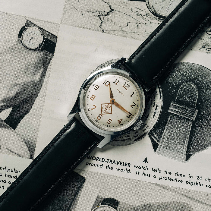 editorial image of 1957 Timex Marlin Cub Scout