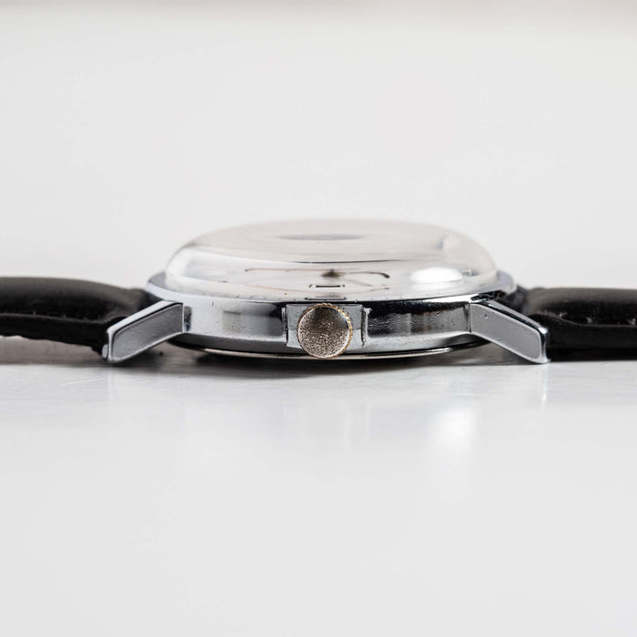editorial image of the side of 1957 Timex Marlin Cub Scout
