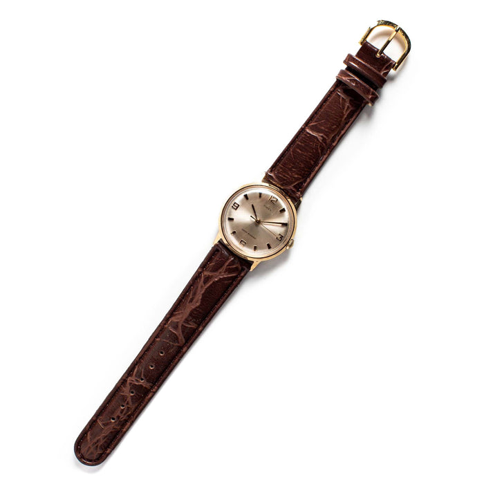 flatlay of the 1969 Timex Marlin