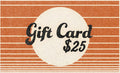 $25 Gift Card