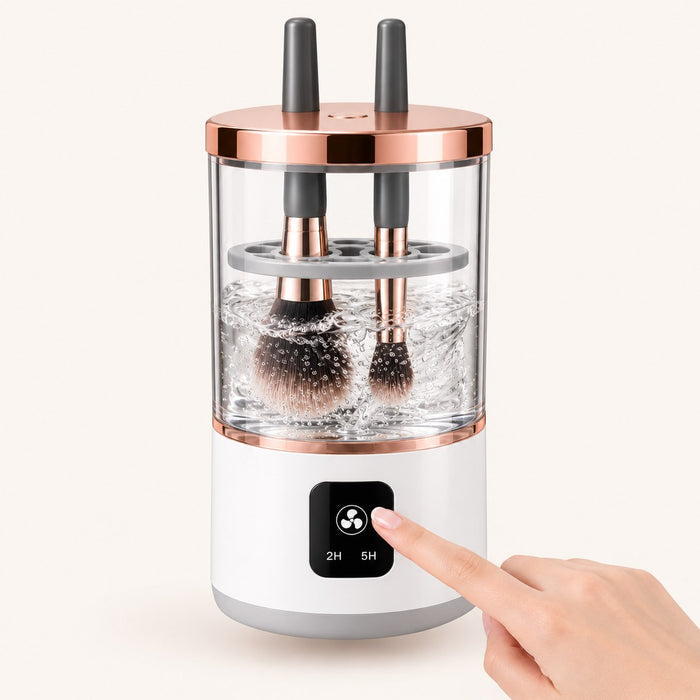 Starting the cleaning cycle with a tap on the touch screen