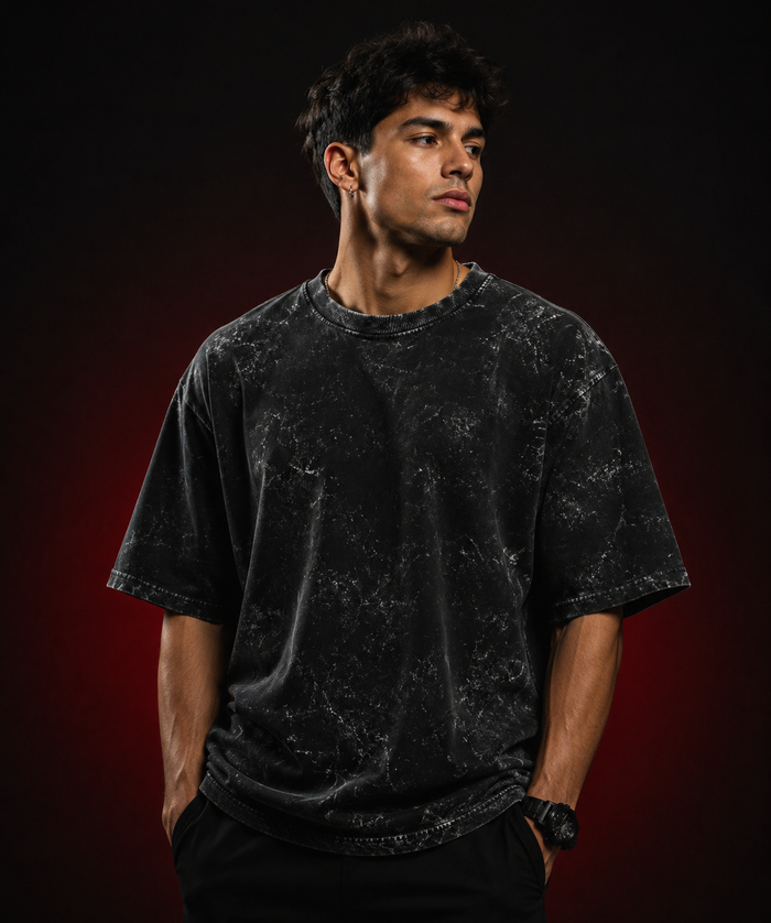 Acid Washed Oversized Tee