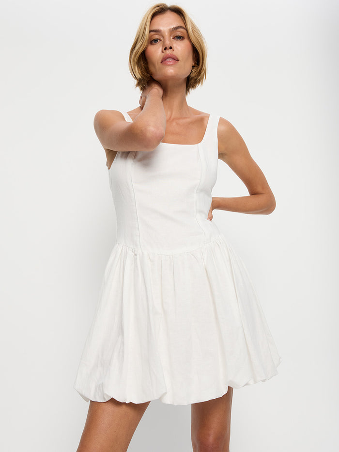 KIVARI Mini Dress White