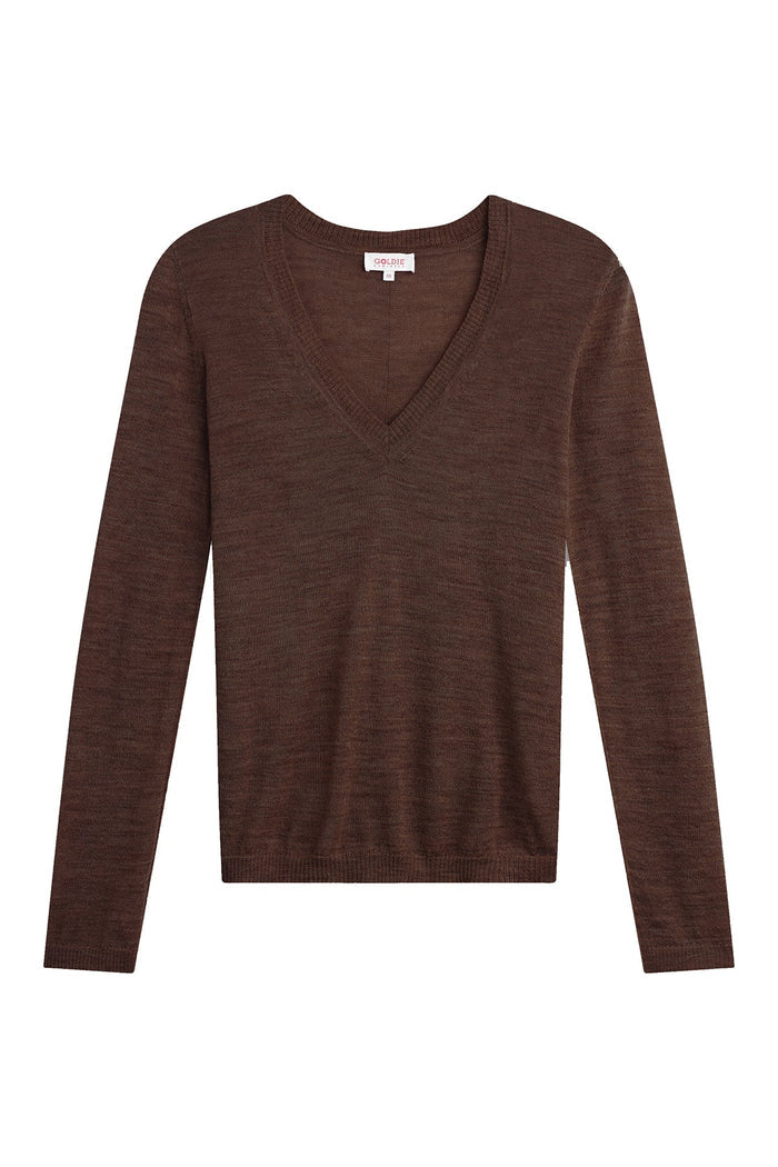 Alyssa Sweater - Goldie LeWinter #color_coffee - limited edition