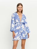 Amelie Tie Front Mini Dress