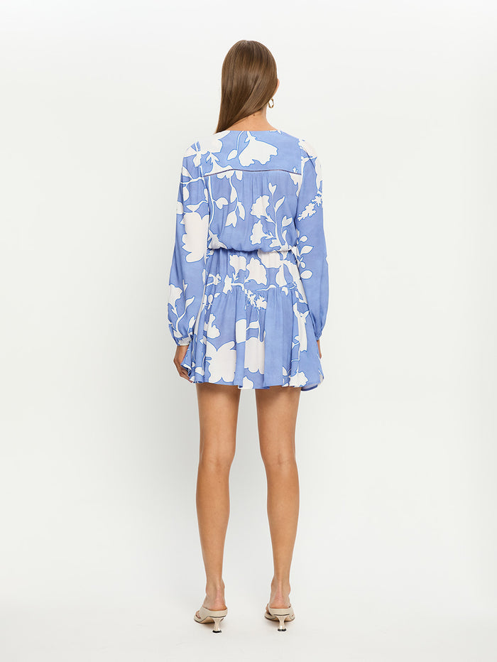 Amelie Tie Front Mini Dress