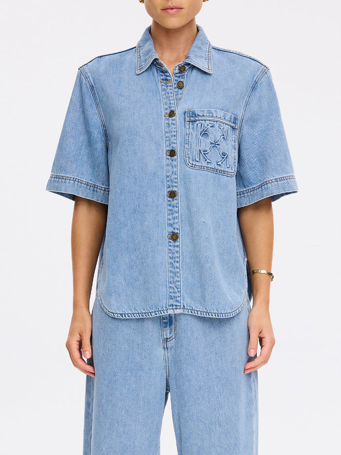 Ariana Denim Shirt
