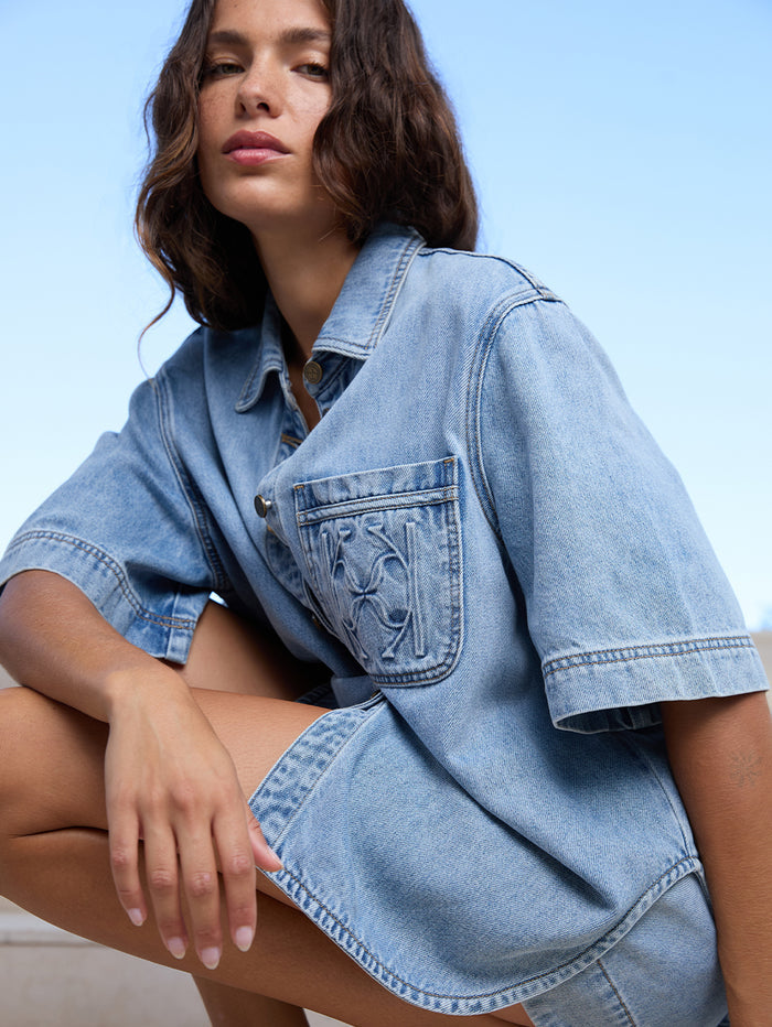 Ariana Denim Shirt