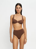 Ariella High Waist Bikini Bottom