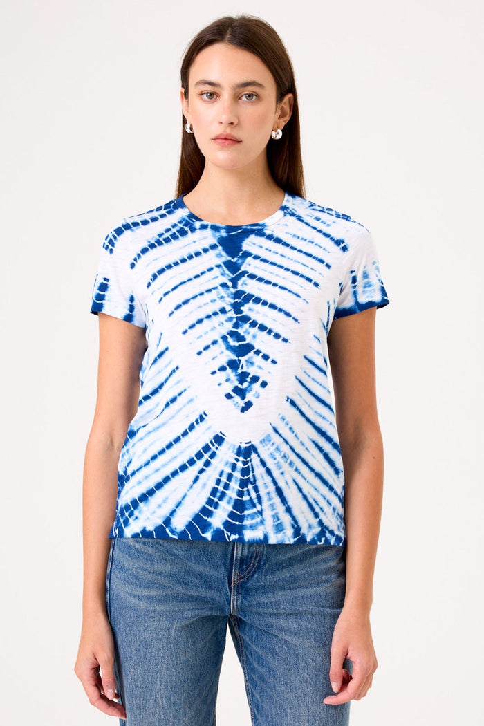Astral Tie Dye Boy Tee - Goldie LeWinter #color_white / estate tie dye