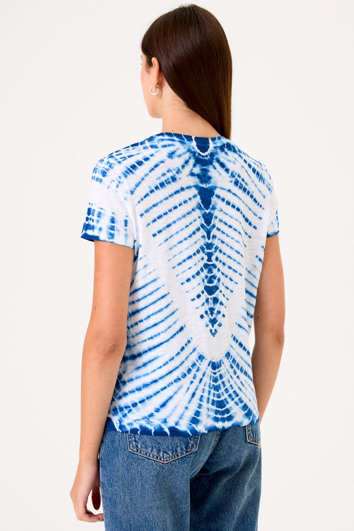 Astral Tie Dye Boy Tee - Goldie LeWinter #color_white / estate tie dye