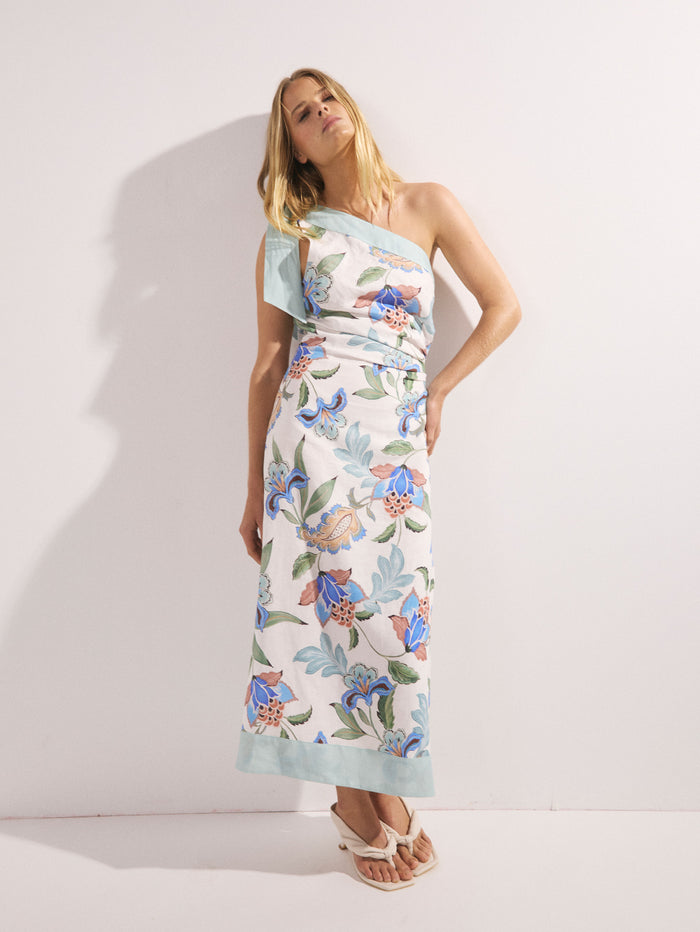 Azure Midi Dress