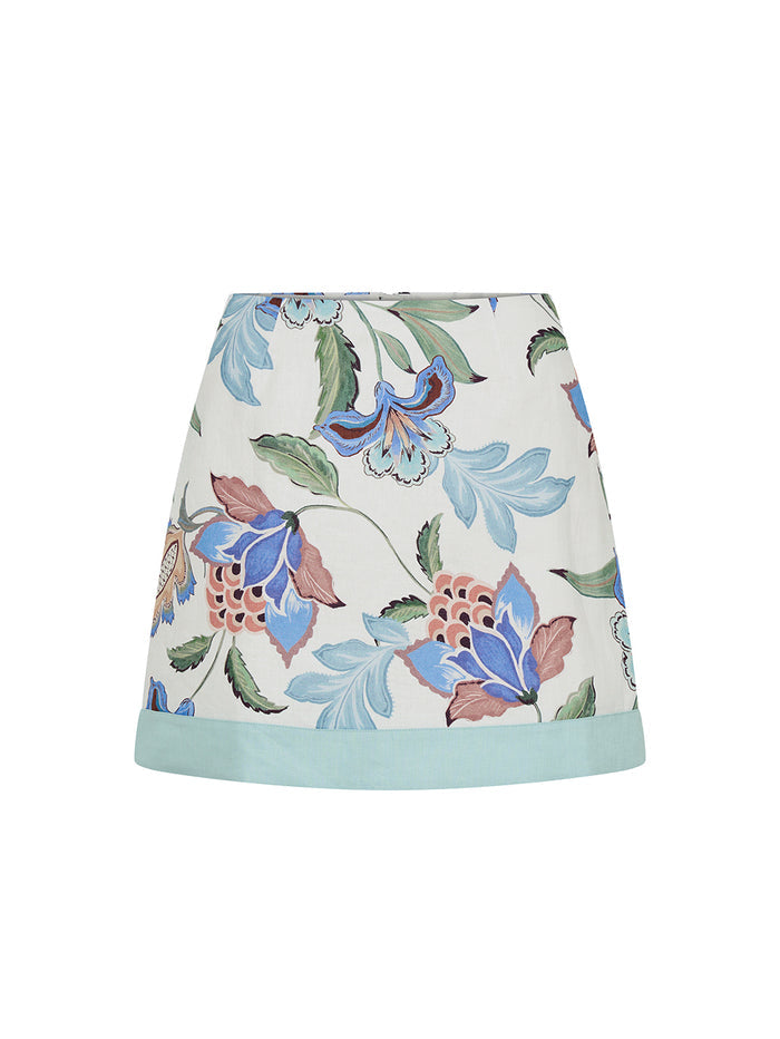 Azure Mini Skirt