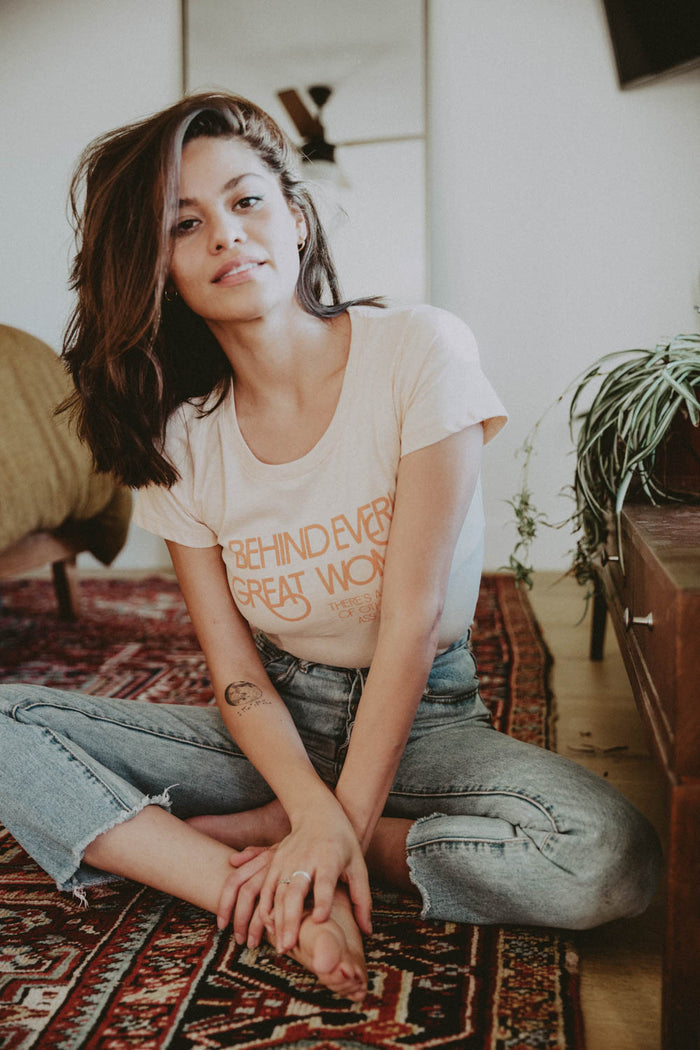 Behind Every Great Woman There's a Shit Ton of Other Dope Ass Women Shirt by The Bee and The Fox