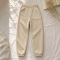 Beige Cozy Sweatpants — Casual Lounge Joggers