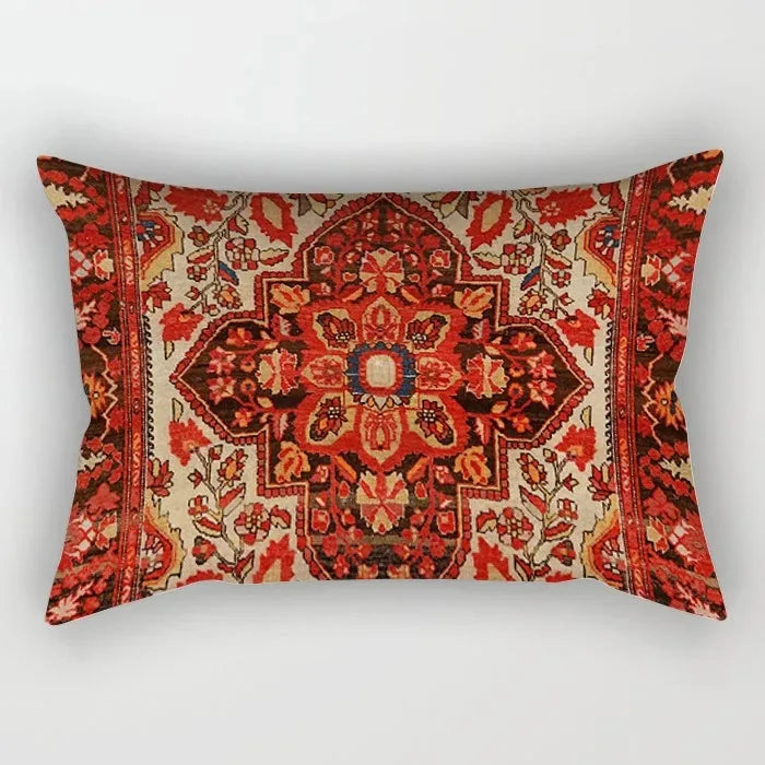 Bohemian Lumbar Pillow Cover