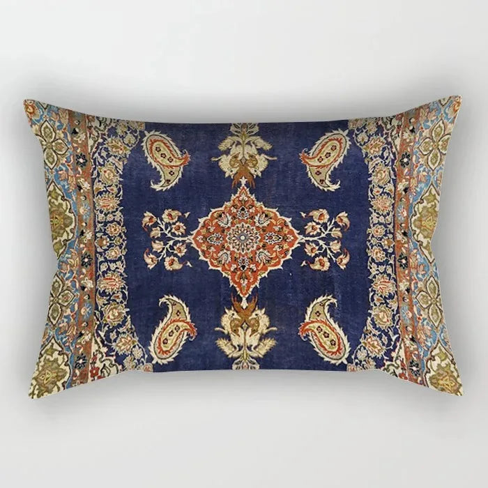 Bohemian Lumbar Pillow Cover