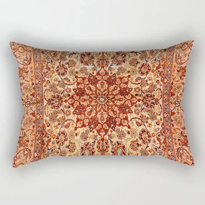 Bohemian Lumbar Pillow Cover