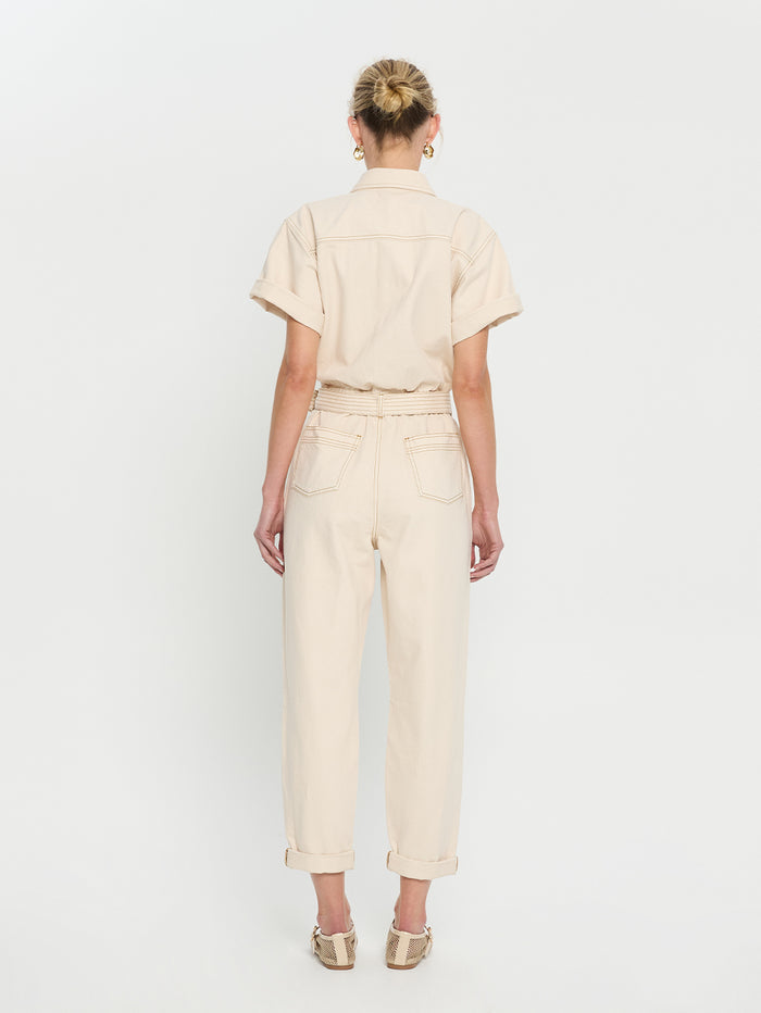 Brae Boilersuit - Cream