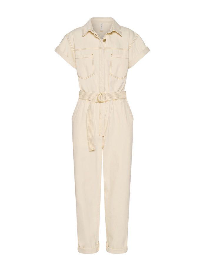 Brae Boilersuit - Cream