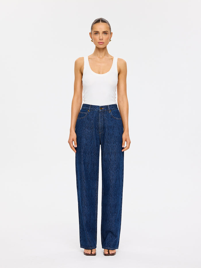 Brenn Straight Slouch Jean