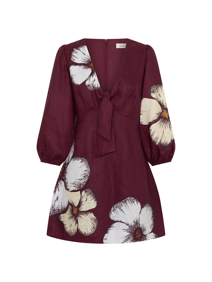 Brodie-Tie-Front-Mini-Dress-Ghost