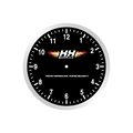 Brushed Metal Wall Clock