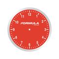 Brushed Metal Wall Clock