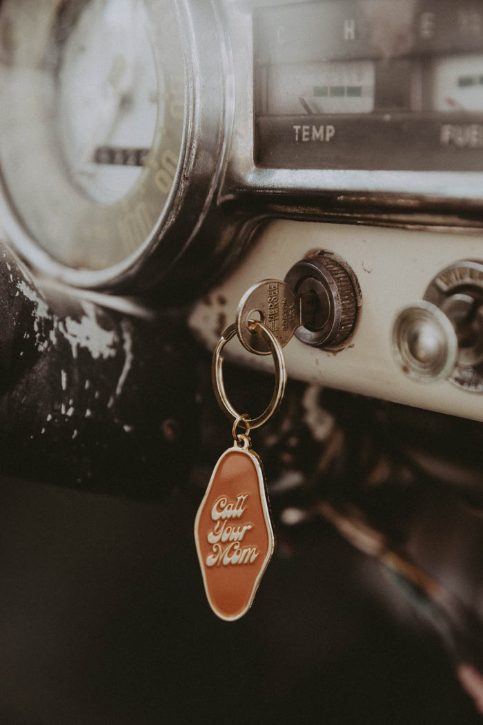 Call Your Mom Keychain