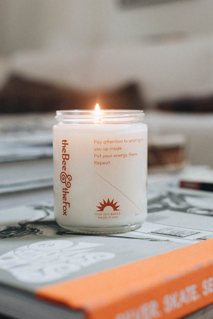 Candle NO.3 Pepper + Palm Go with the glow by The Bee & The Fox