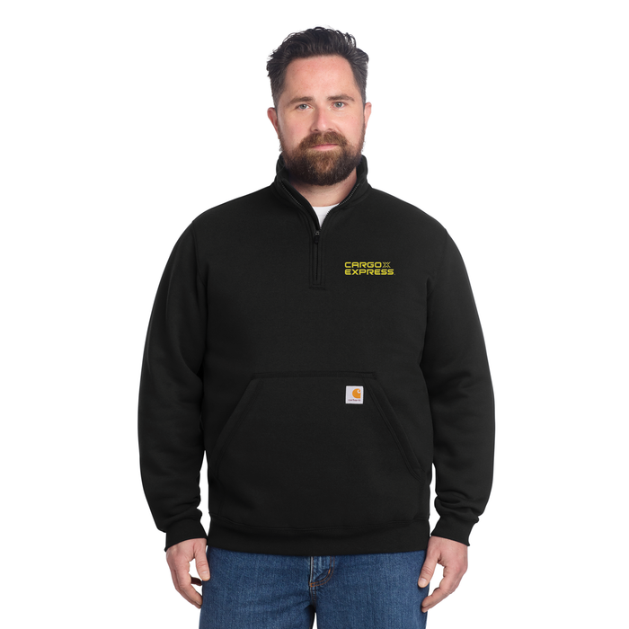 Carhartt® Midweight 1/4-Zip Mock Neck Sweatshirt