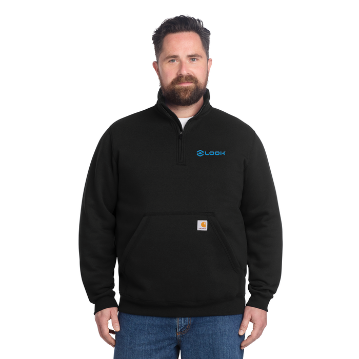 Carhartt® Midweight 1/4-Zip Mock Neck Sweatshirt