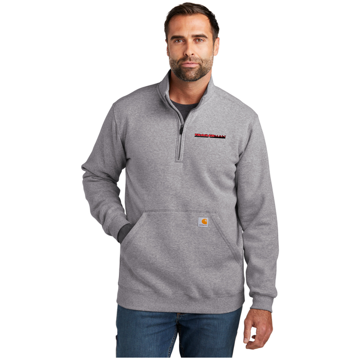 Carhartt® Midweight 1/4-Zip Mock Neck Sweatshirt
