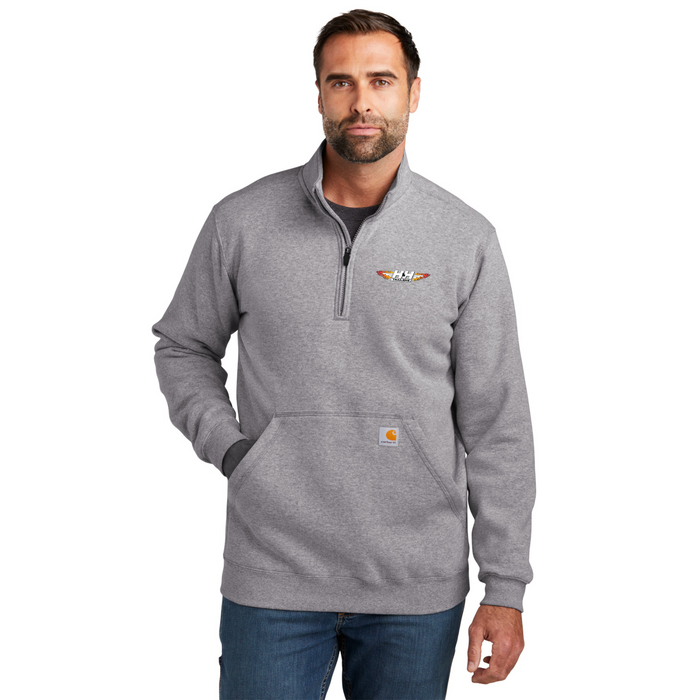 Carhartt® Midweight 1/4-Zip Mock Neck Sweatshirt