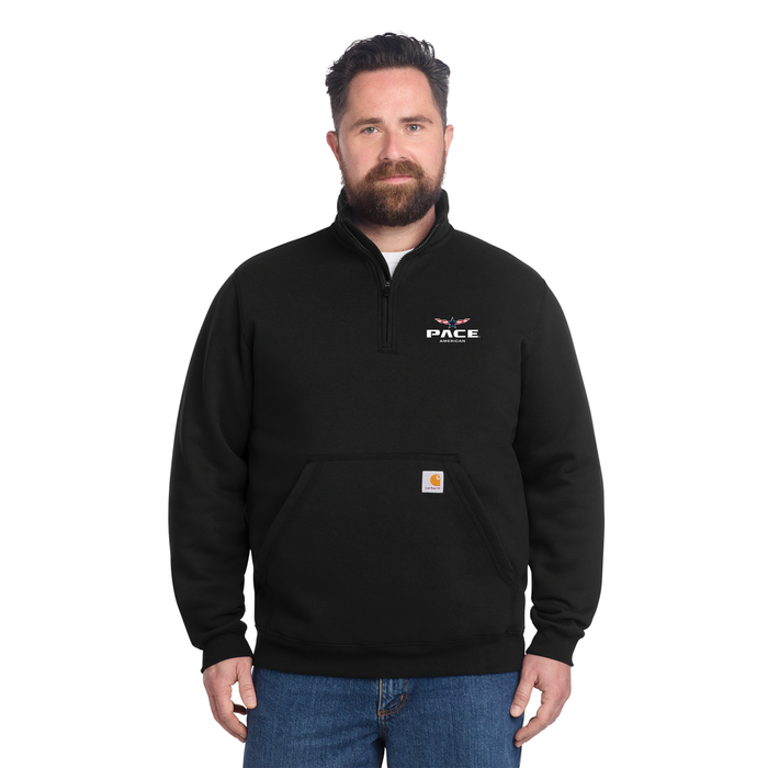 Carhartt® Midweight 1/4-Zip Mock Neck Sweatshirt