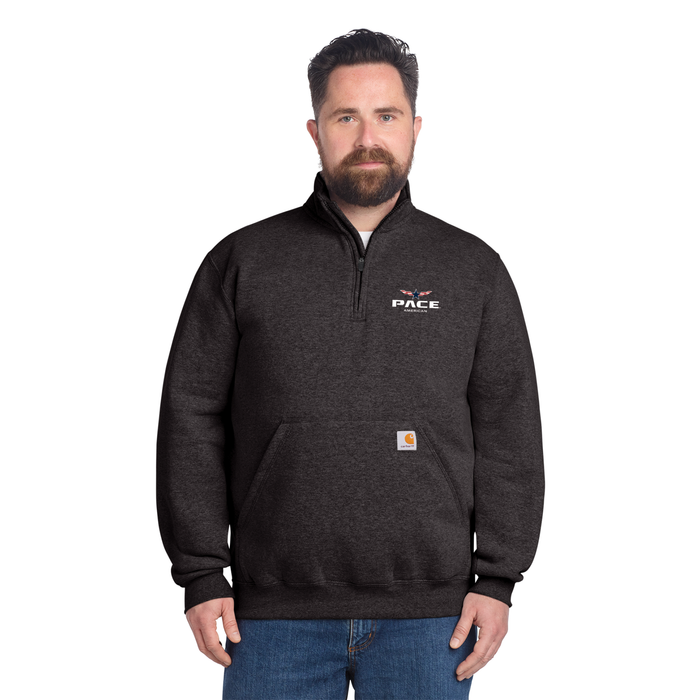 Carhartt® Midweight 1/4-Zip Mock Neck Sweatshirt