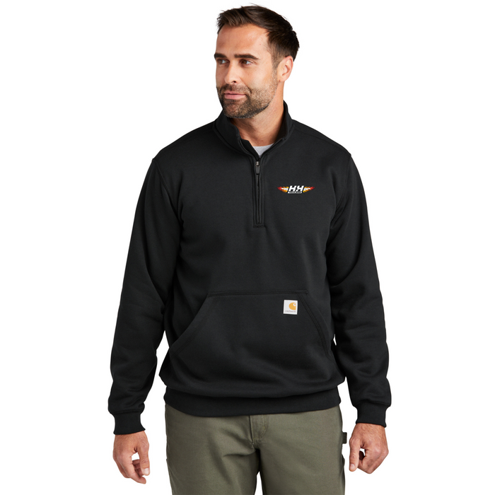 Carhartt® Midweight 1/4-Zip Mock Neck Sweatshirt