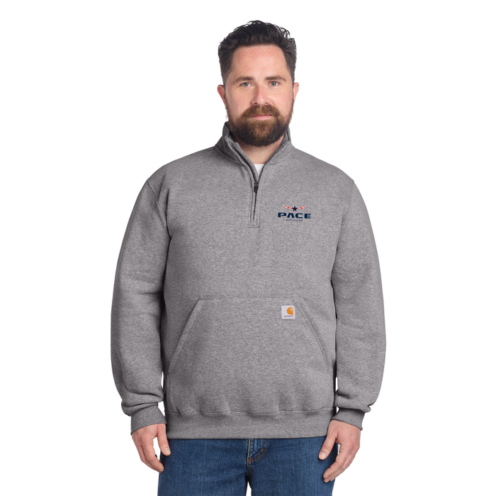 Carhartt® Midweight 1/4-Zip Mock Neck Sweatshirt