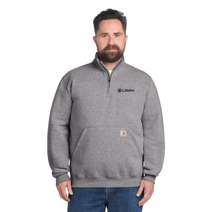 Carhartt® Midweight 1/4-Zip Mock Neck Sweatshirt