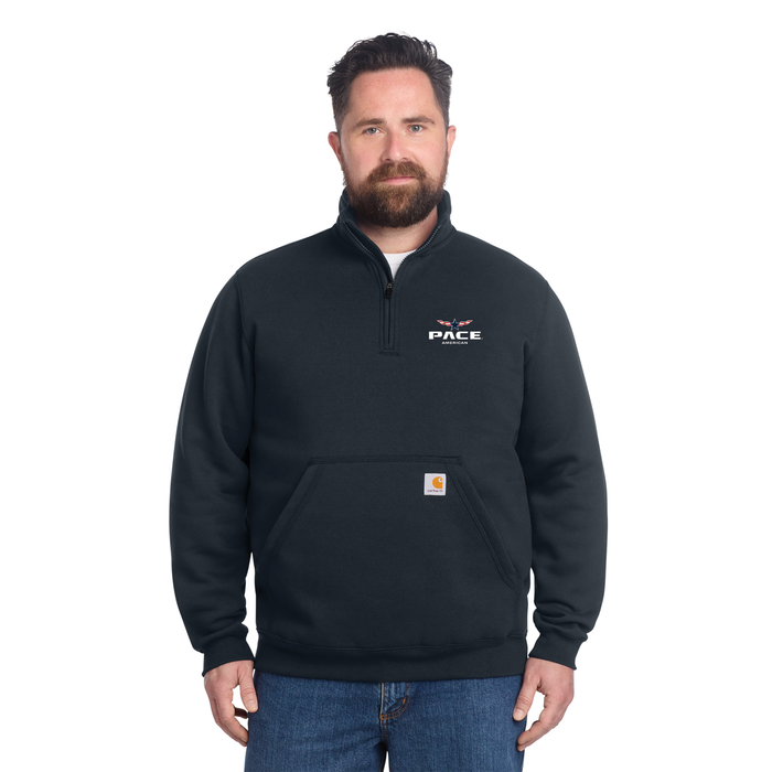 Carhartt® Midweight 1/4-Zip Mock Neck Sweatshirt