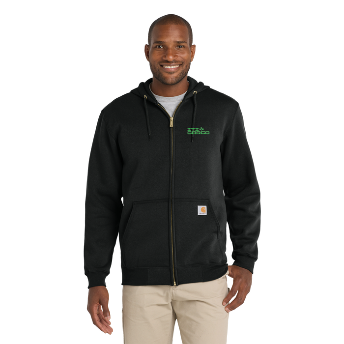 Carhartt® Midweight Hooded Zip-Front Sweatshirt