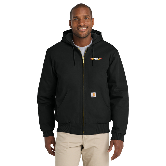 Carhartt® Quilted-Flannel-Lined Duck Active Jac
