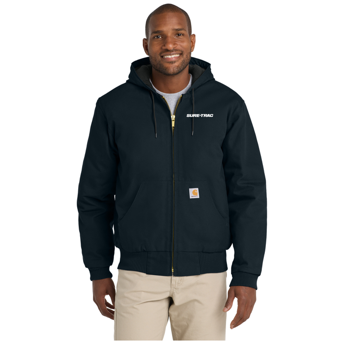 Carhartt® Quilted-Flannel-Lined Duck Active Jac