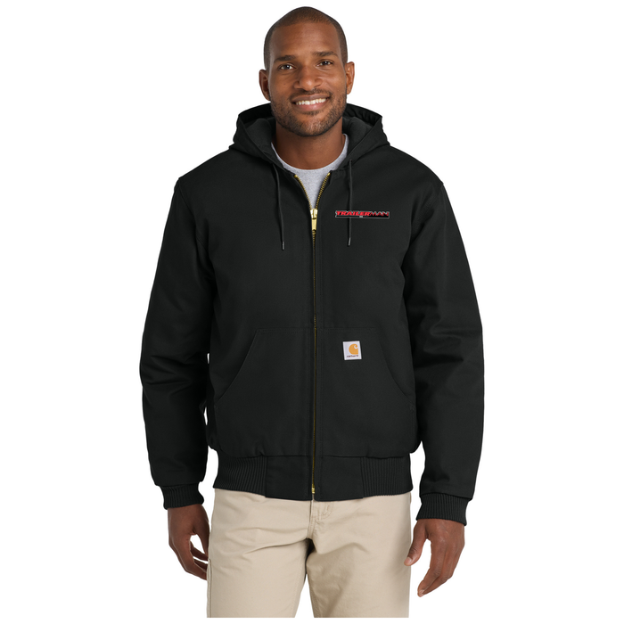 Carhartt® Quilted-Flannel-Lined Duck Active Jac