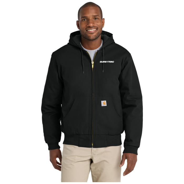 Carhartt® Quilted-Flannel-Lined Duck Active Jac