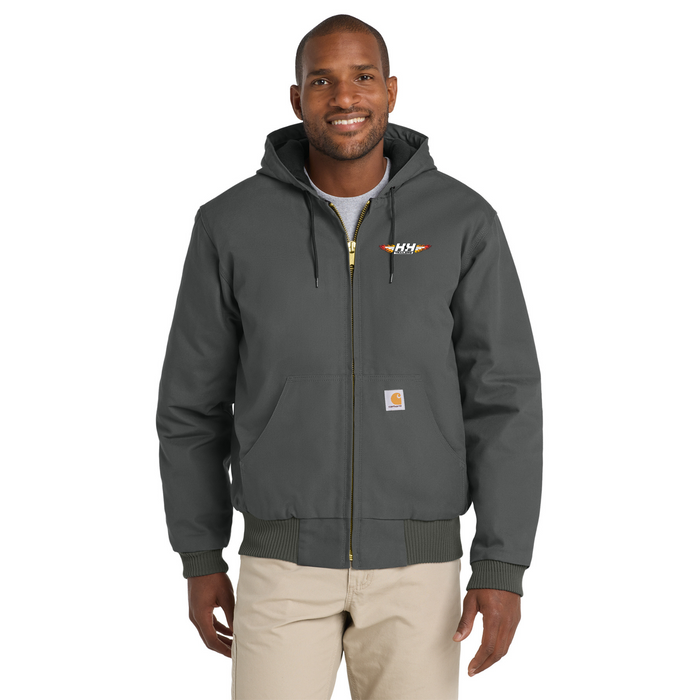 Carhartt® Quilted-Flannel-Lined Duck Active Jac