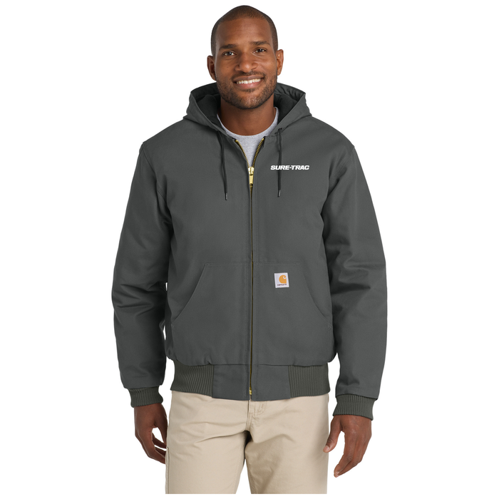Carhartt® Quilted-Flannel-Lined Duck Active Jac