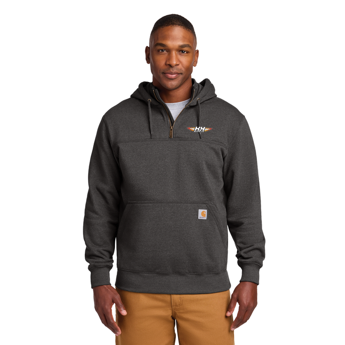 Carhartt® Rain Defender® Paxton Heavyweight Hooded Zip Mock Sweatshirt