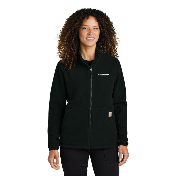 Carhartt® Women’s Textured Full-Zip Fleece Jacket