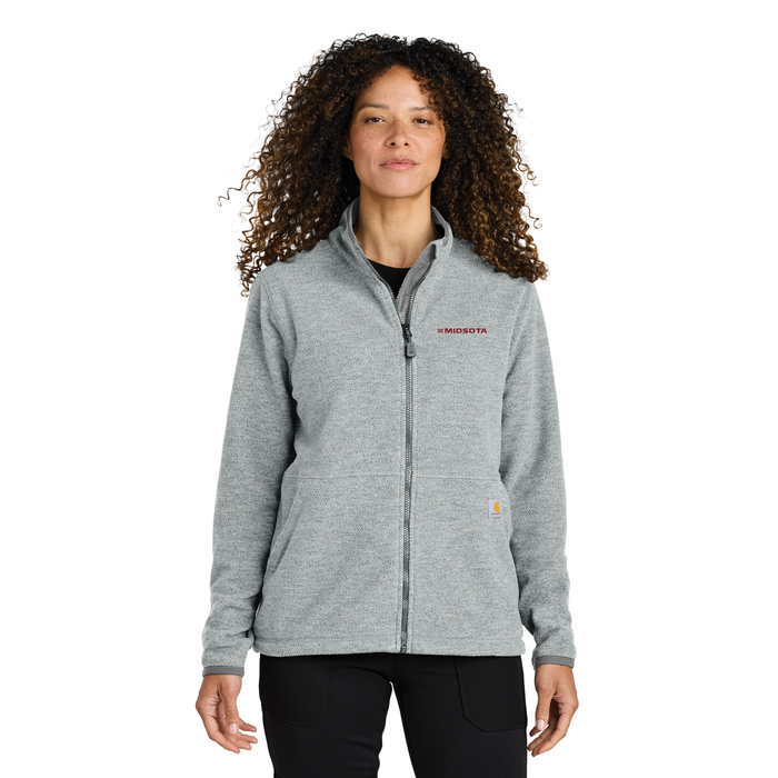 Carhartt® Women’s Textured Full-Zip Fleece Jacket